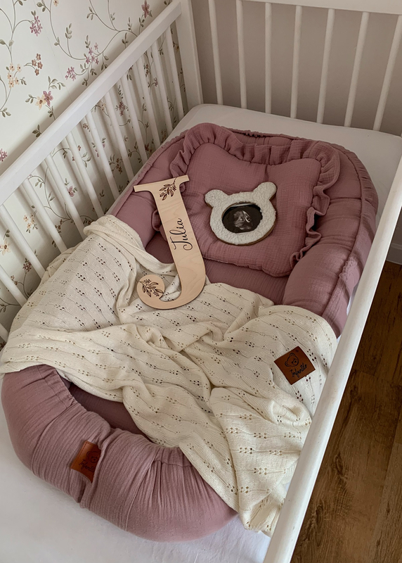 KOKON niemowlęcy MUŚLINOWY