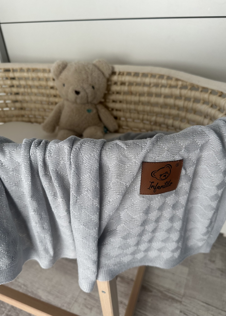 Kocyk bambusowy TINY BAMBOO 100x120cm