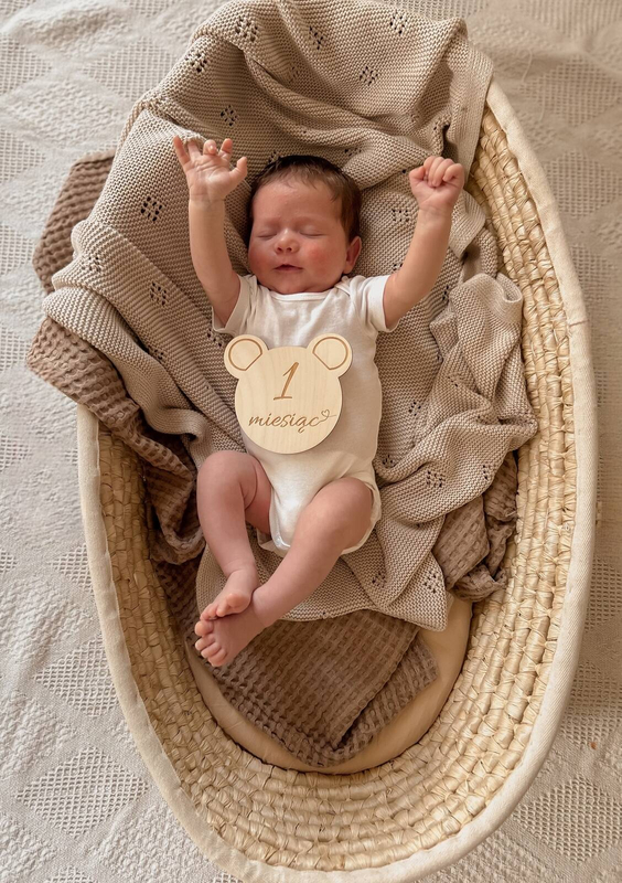 Kocyk dziany BAMBUSOWY DIAMOND 80x100