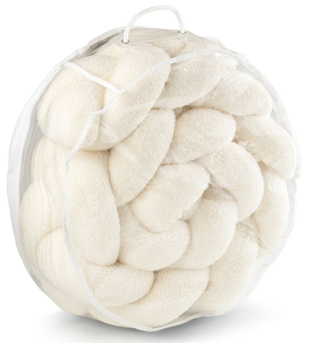 Ochraniacz WARKOCZ do łóżeczka BARANEK BOUCLE