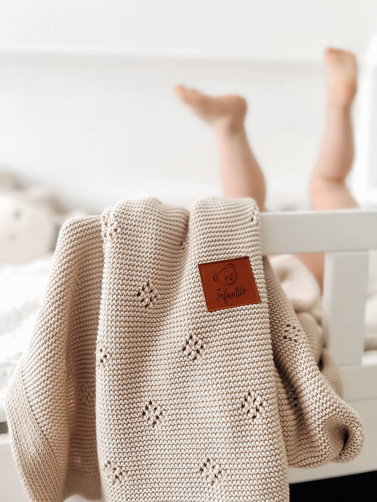 Kocyk dziany BAMBUSOWY DIAMOND 80x100