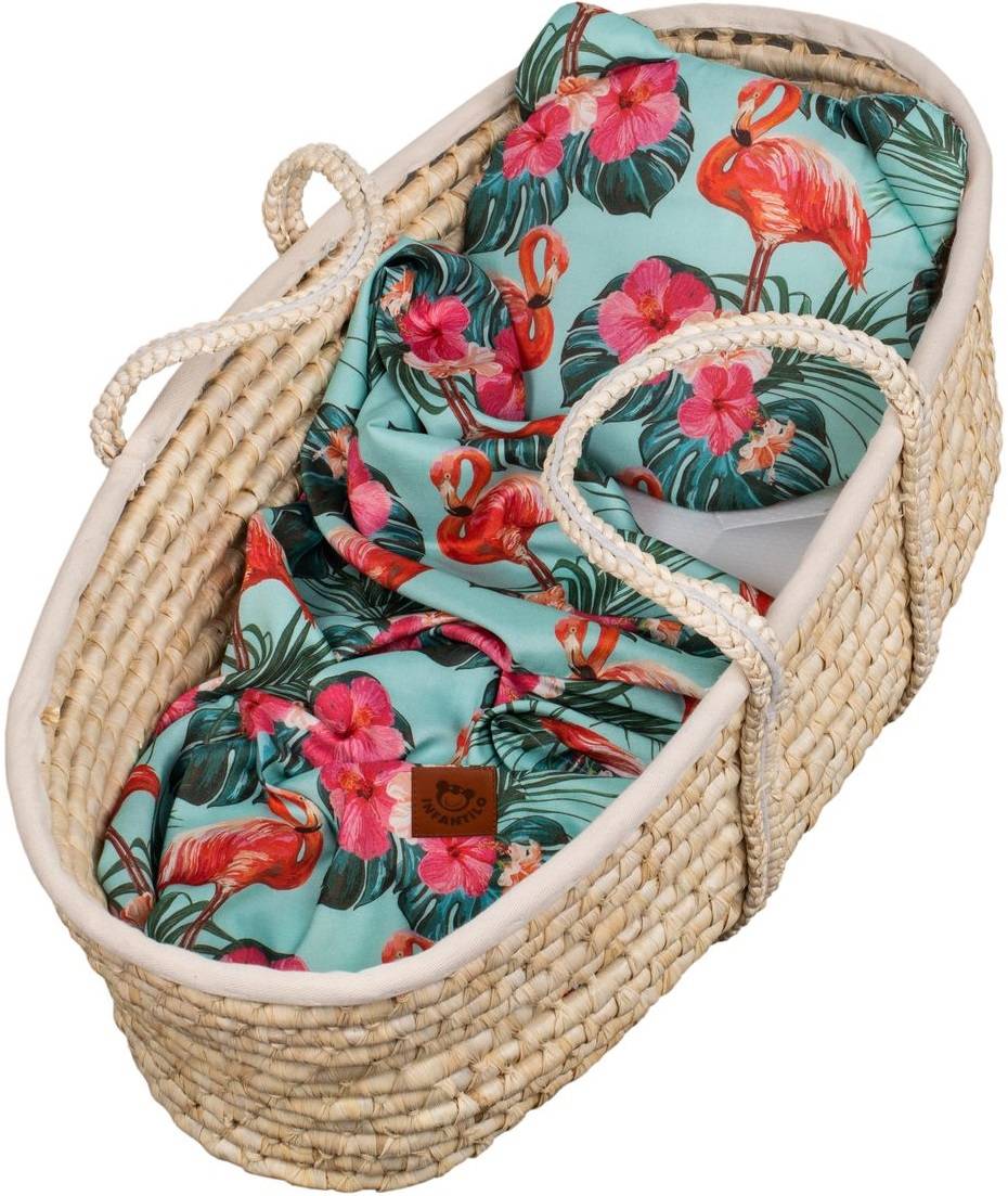 Komplet letni poduszka miś i otulacz BAMBUS