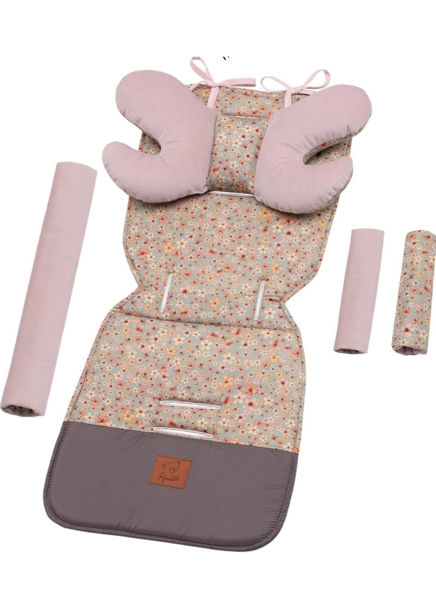 Wkładka do wózka VELVET - ZESTAW