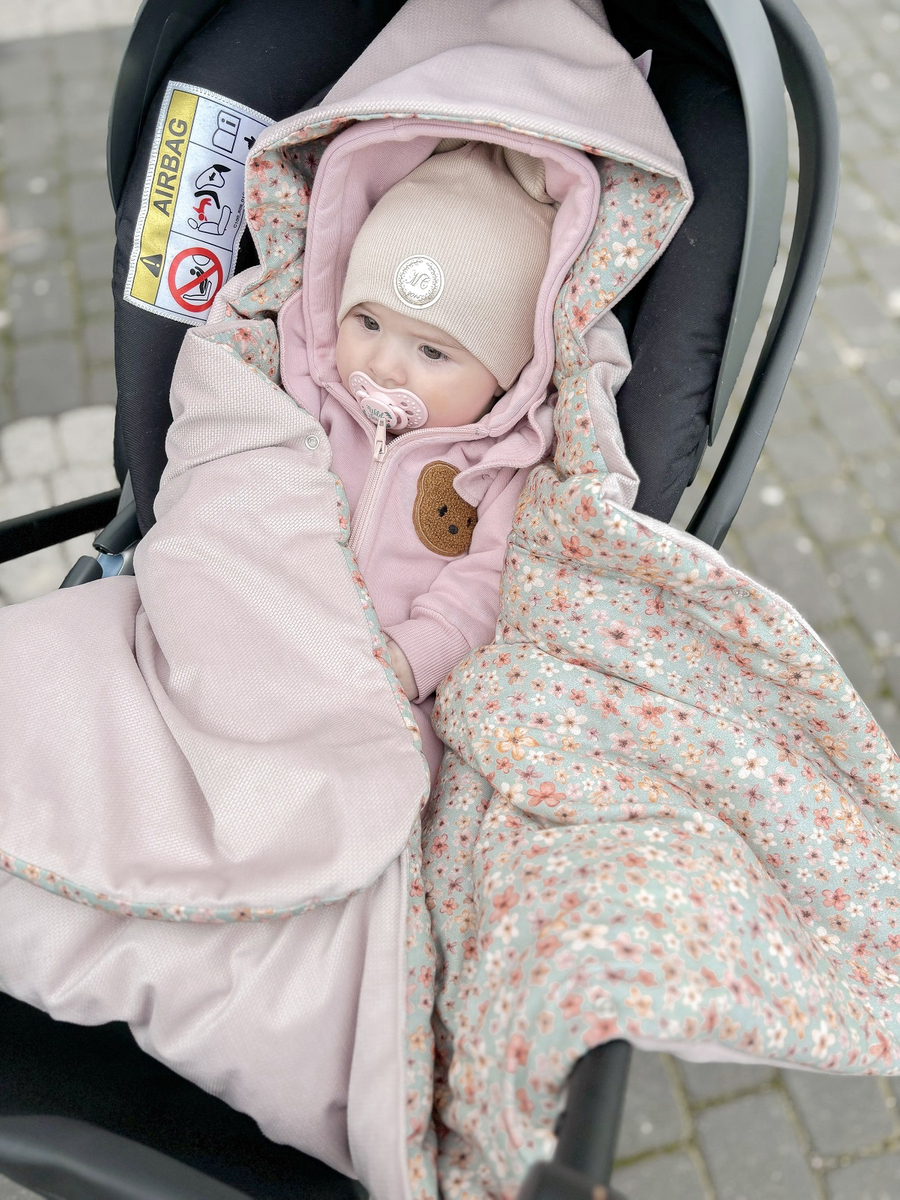 Kocyk z kapturkiem VELVET