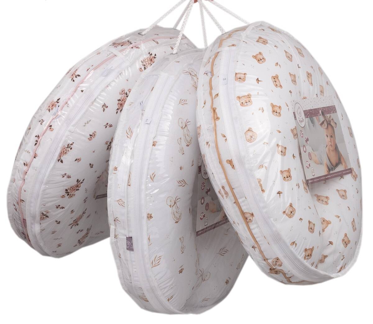 Poduszka do karmienia ROGAL z wypustką PREMIUM 