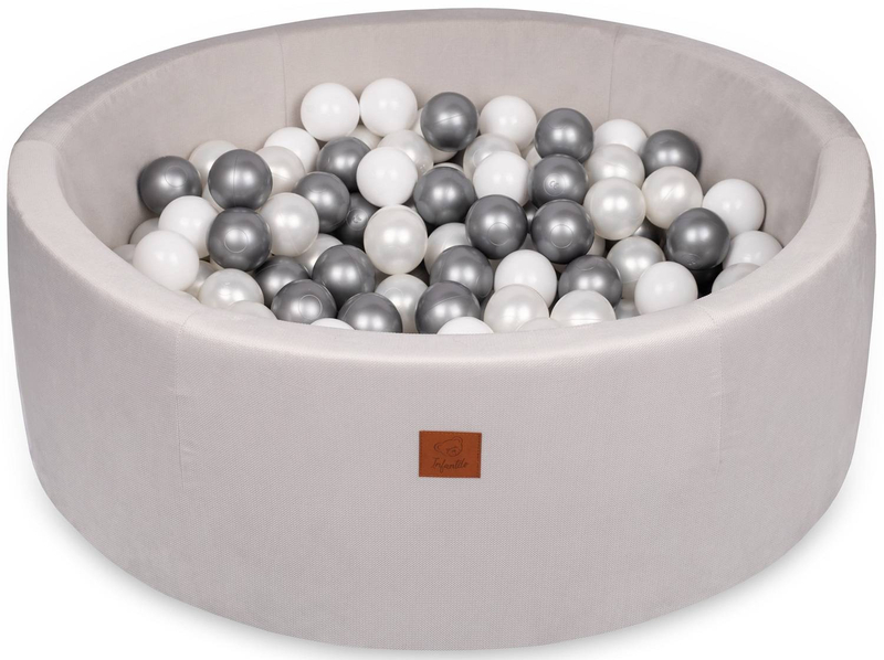 Suchy basen z kulkami VELVET