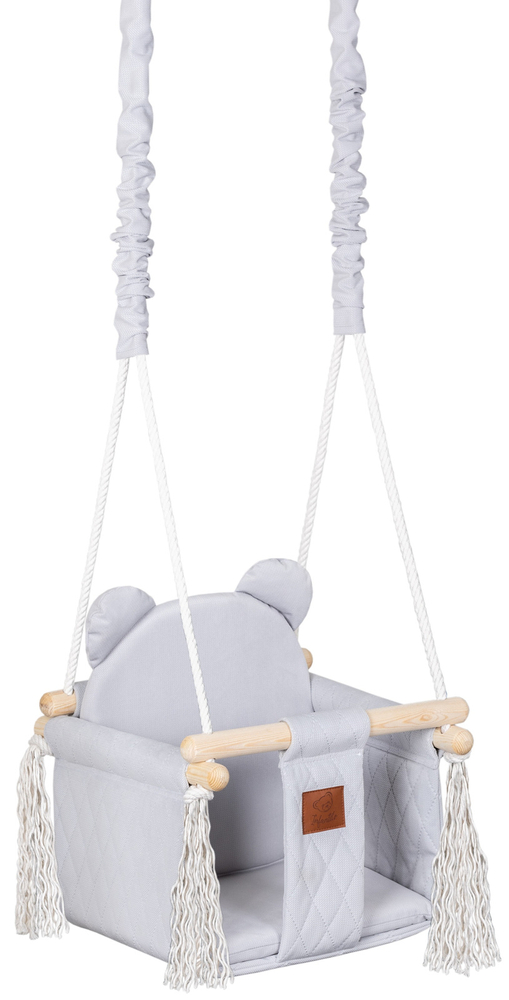 Huśtawka dla dzieci VELVET PIKOWANY