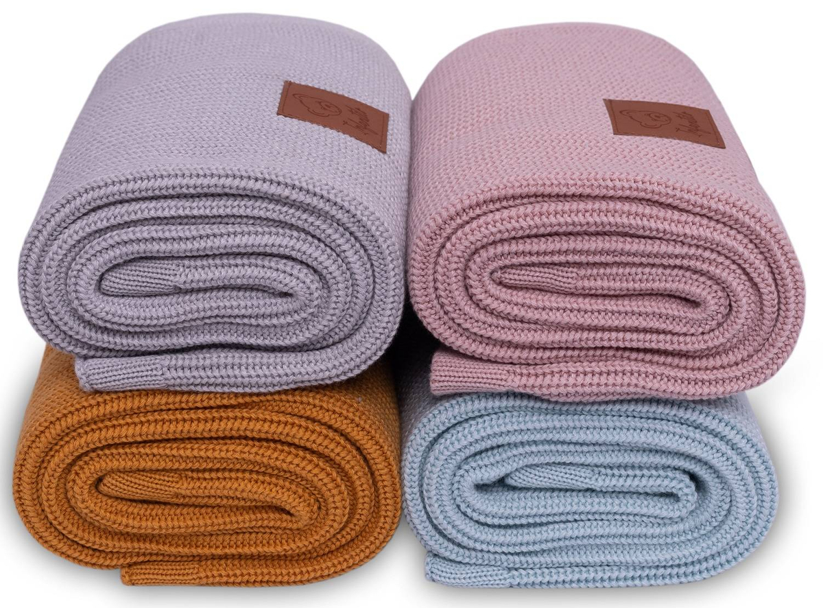 Kocyk dziany BAMBOO 75x100cm