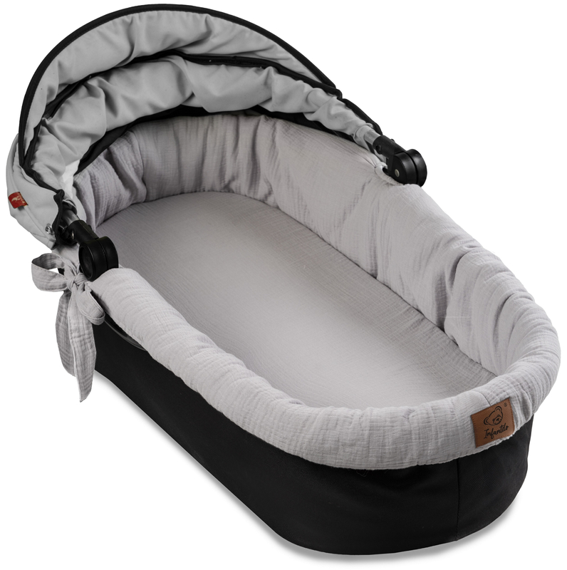 Wkład do gondoli z materacykiem MUŚLINOWY