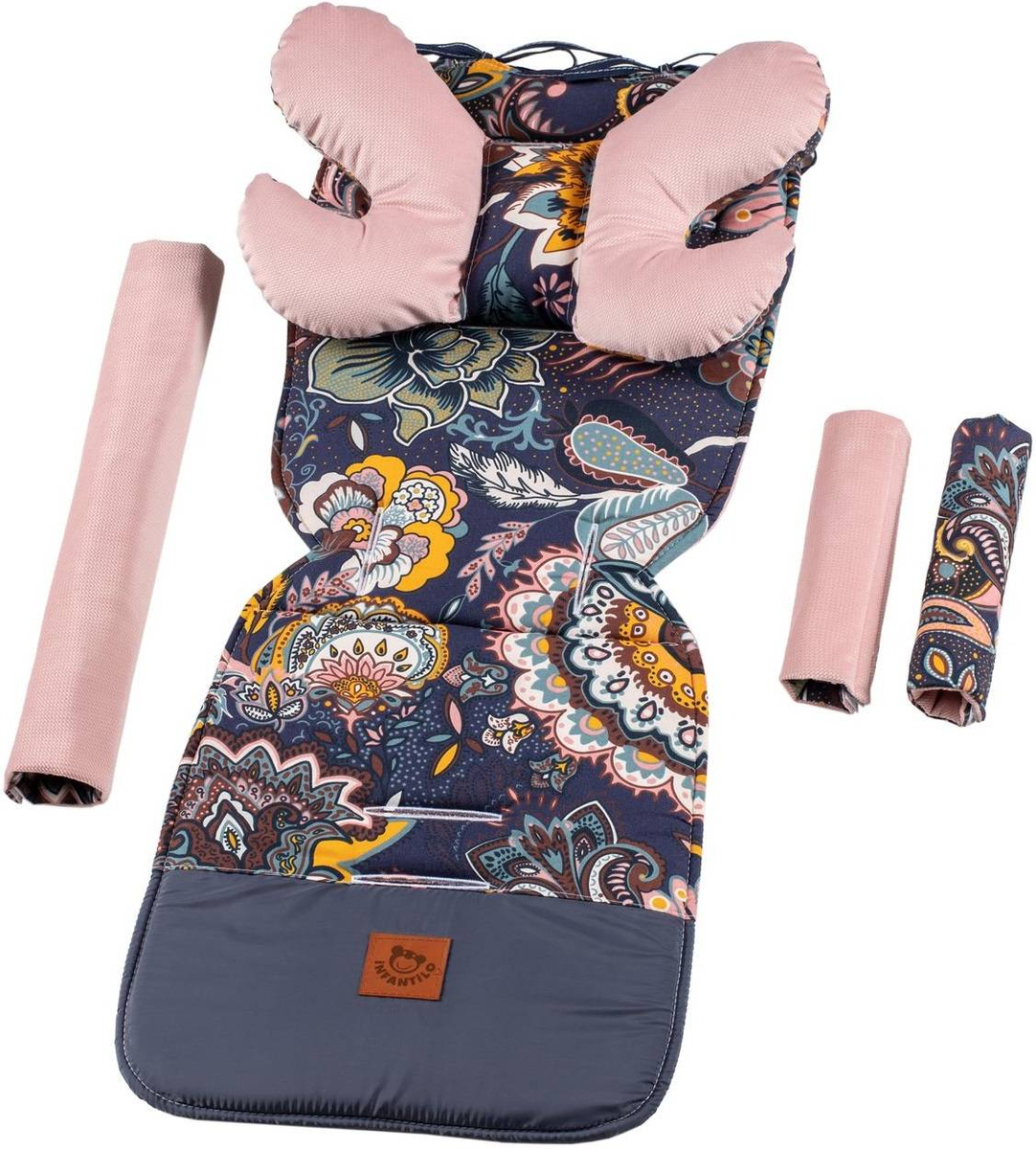 Wkładka do wózka VELVET - ZESTAW