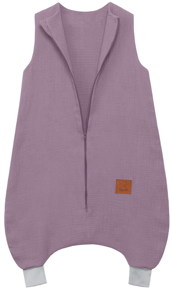 Śpiworek do spania muślinowy z nogawkami KIDS SOFT LIGHT