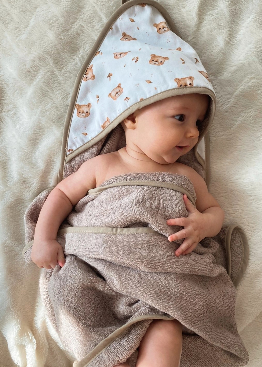 Okrycie kąpielowe BAMBUSOWE 100x100cm