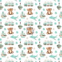 misie z miętowymi samolotami