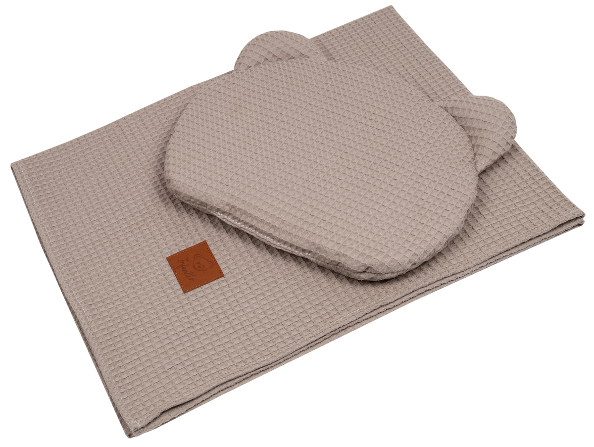 Komplet letni poduszka i otulacz WAFEL