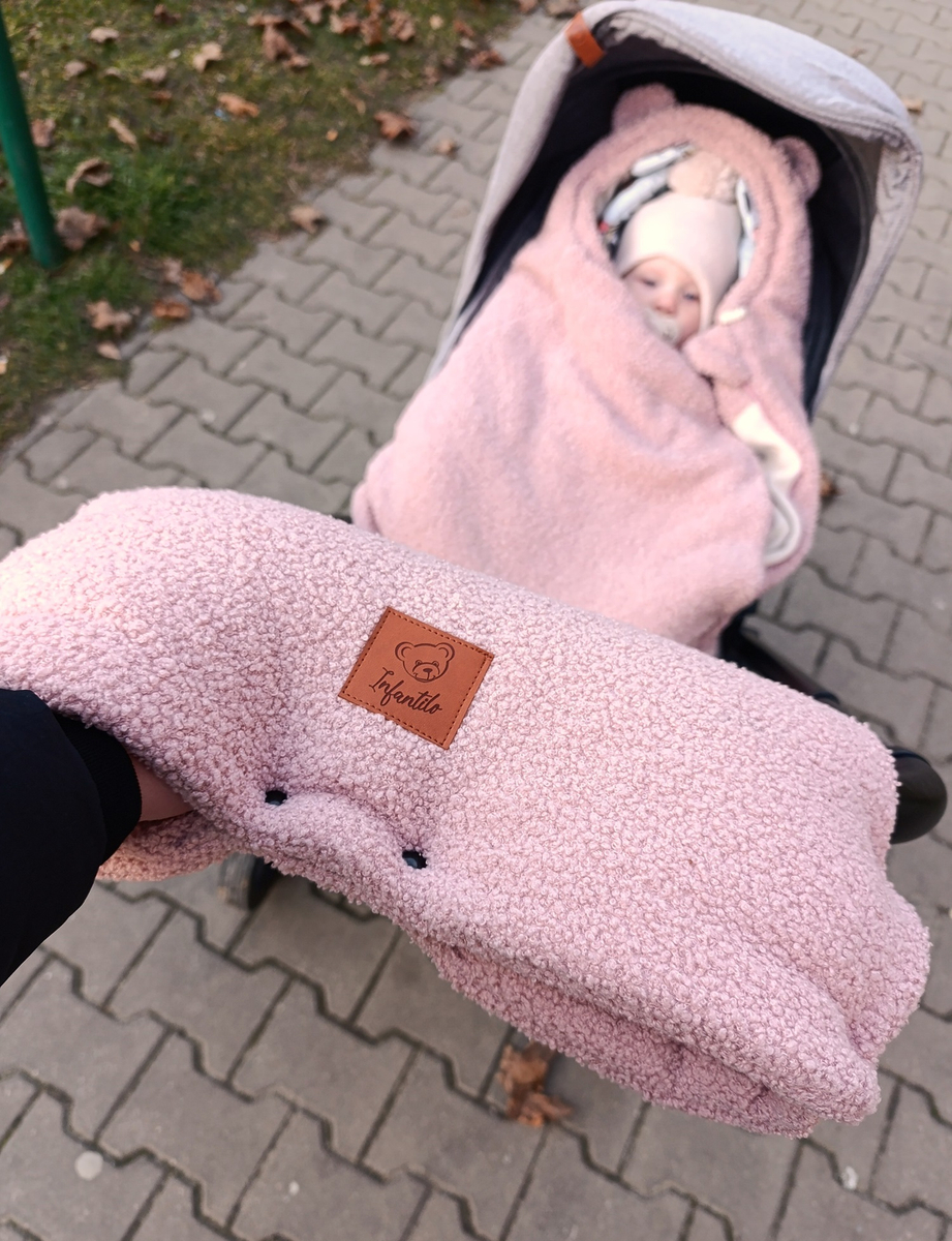 Mufka do wózka BARANEK boucle