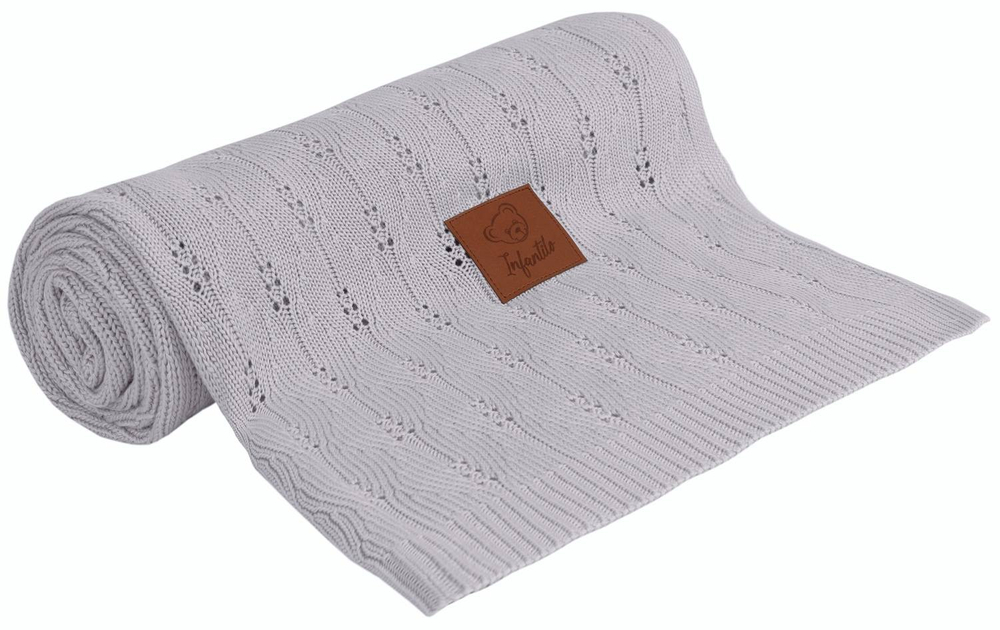 Kocyk bambusowy ażurowy 100% BAMBUS