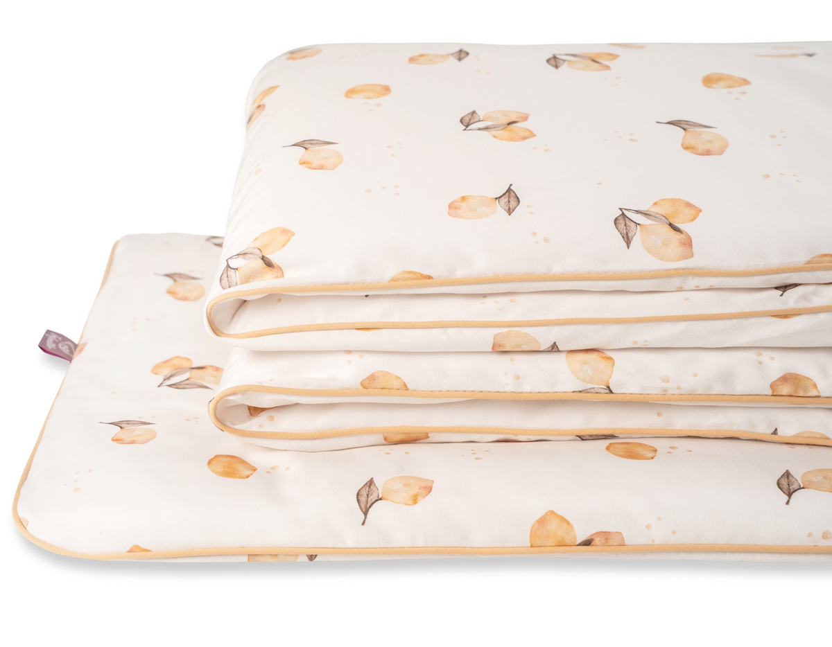 Pościel dziecięca do łóżeczka 120x90cm z wypustką 2elem 