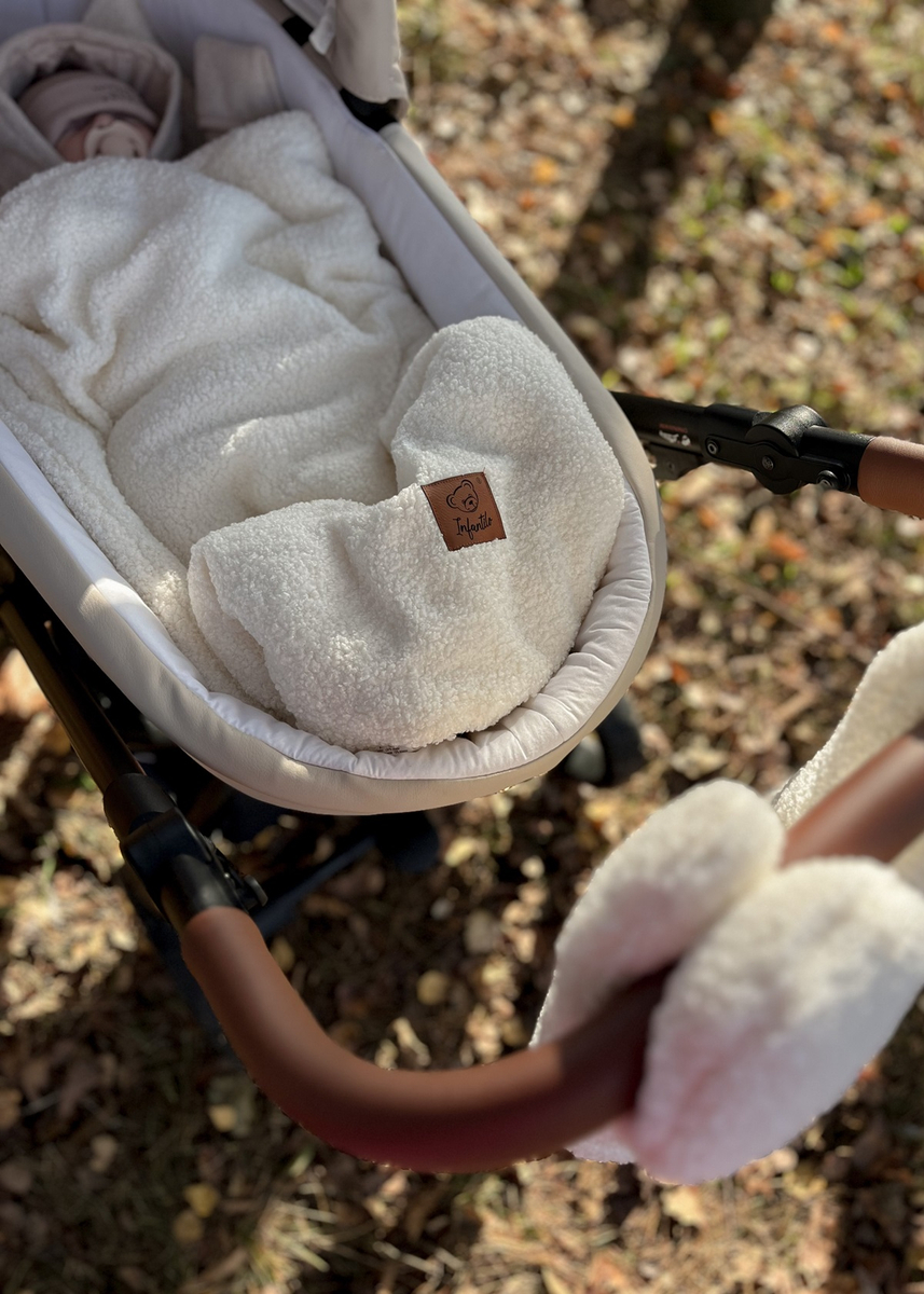 Pościel do wózka ocieplana BARANEK boucle