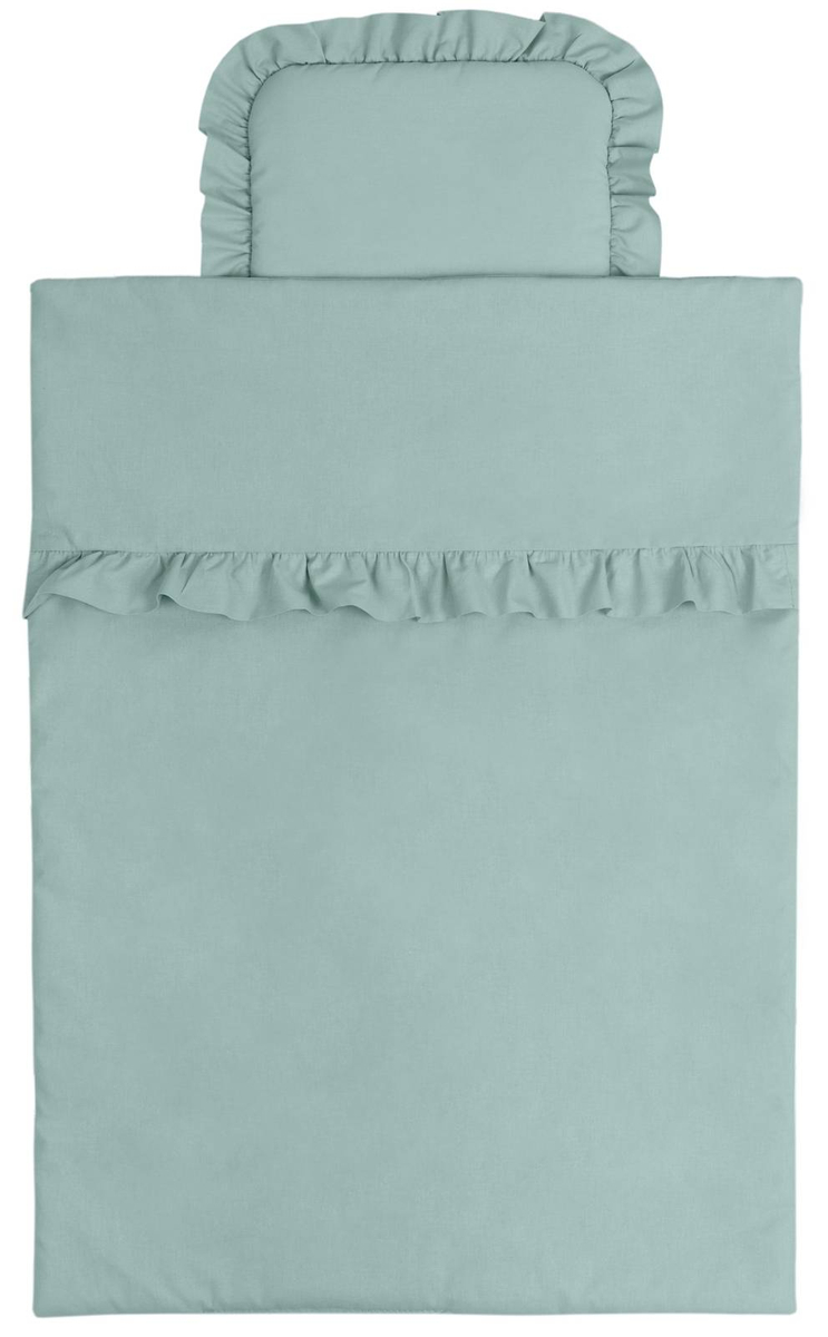 Pościel bawełniana 2-elementowa 100x135cm Z FALBANKĄ