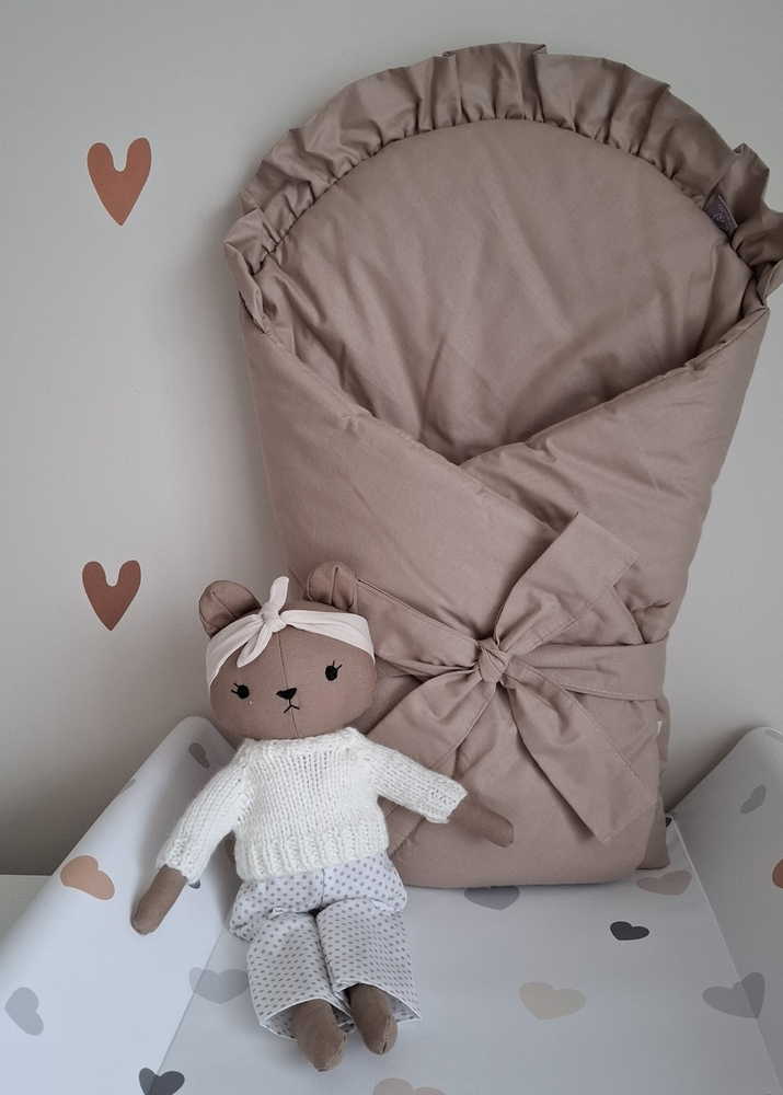 Rożek miękki BAWEŁNIANY z falbanką