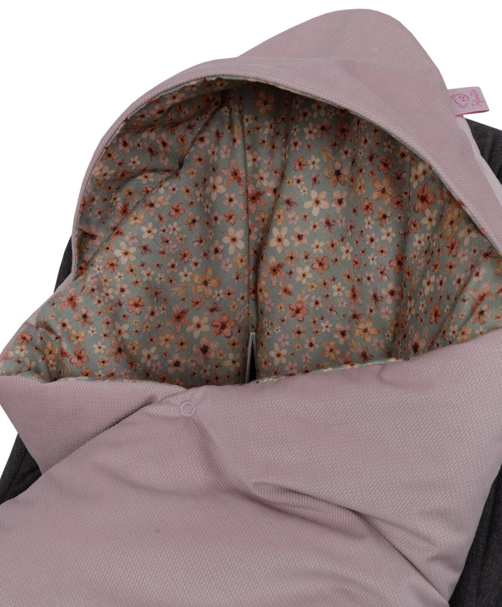 Kocyk z kapturkiem VELVET