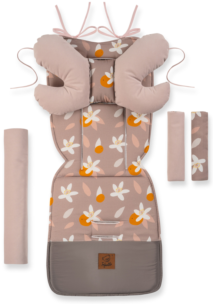 Wkładka do wózka VELVET - ZESTAW