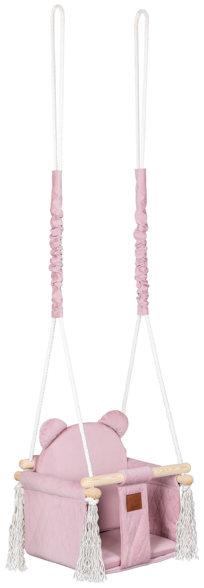 Huśtawka dla dzieci VELVET PIKOWANY