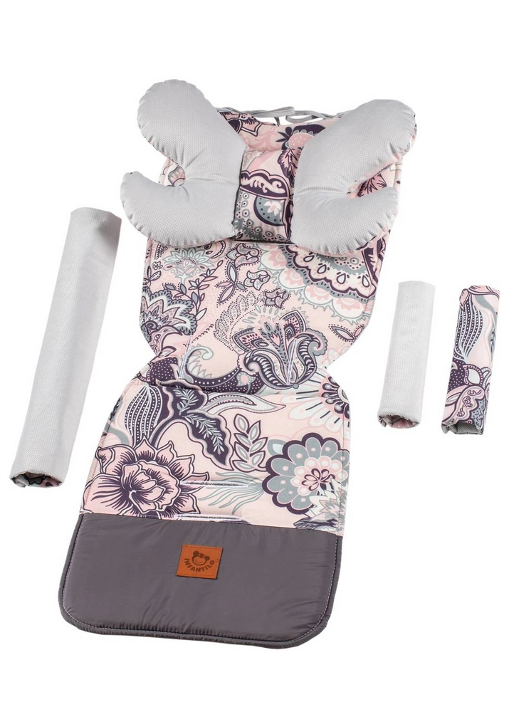 Wkładka do wózka VELVET - ZESTAW