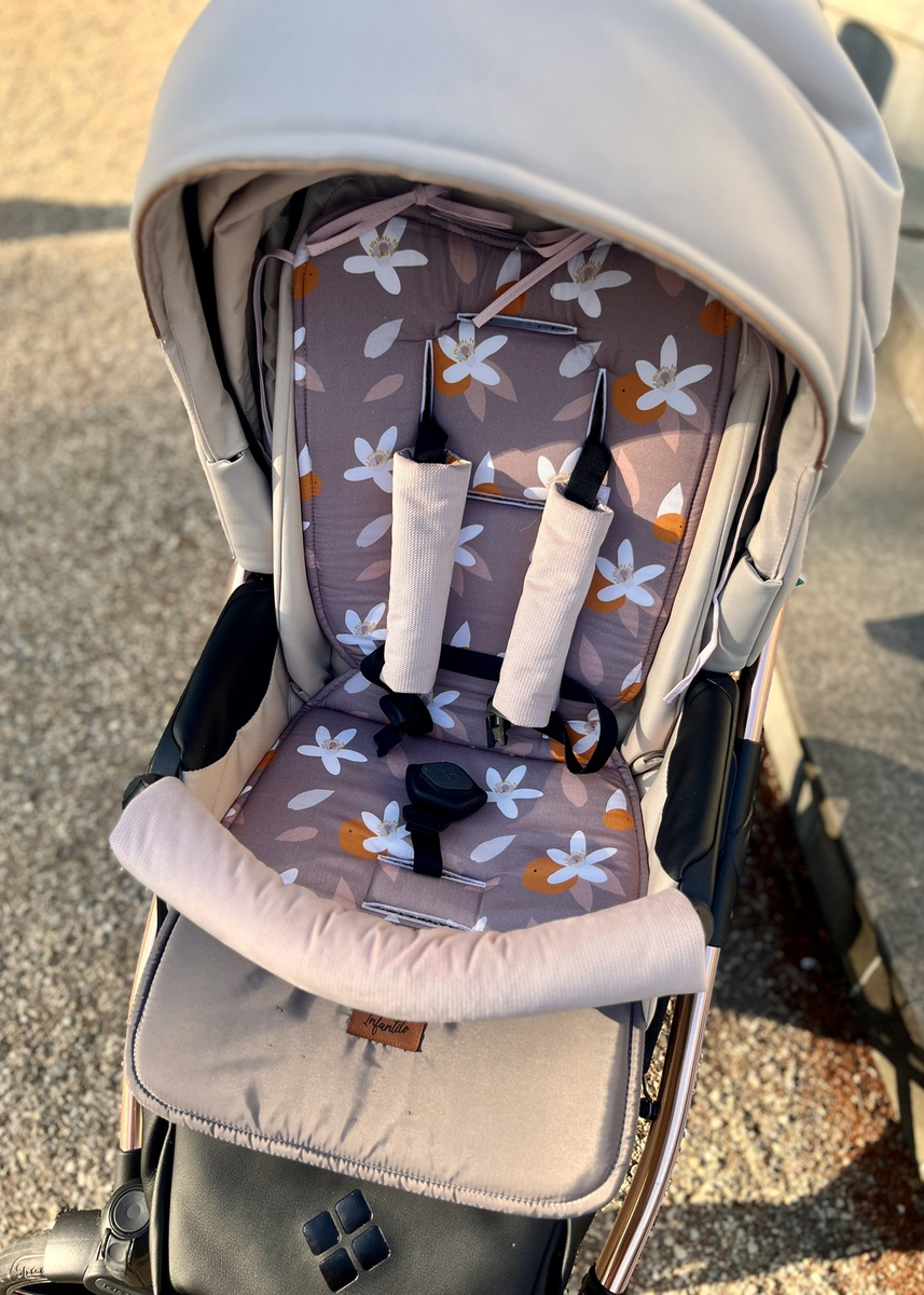 Wkładka do wózka VELVET - ZESTAW