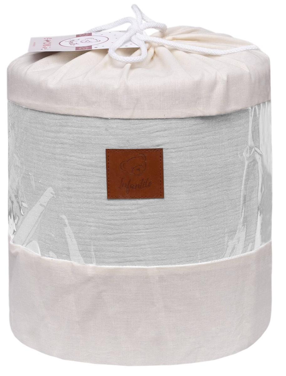 Ochraniacz do łóżeczka MUŚLIN