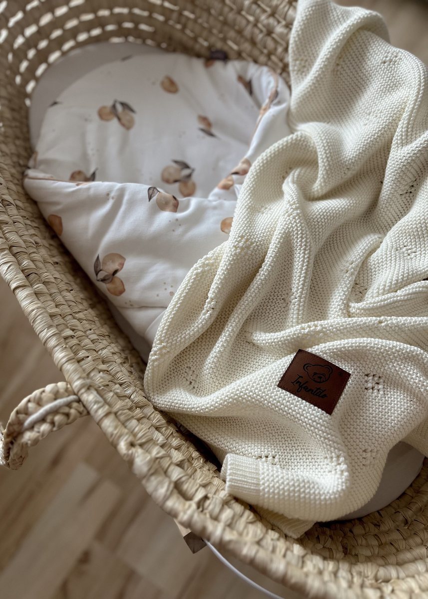 Rożek usztywniany bawełniany PREMIUM z wypustką