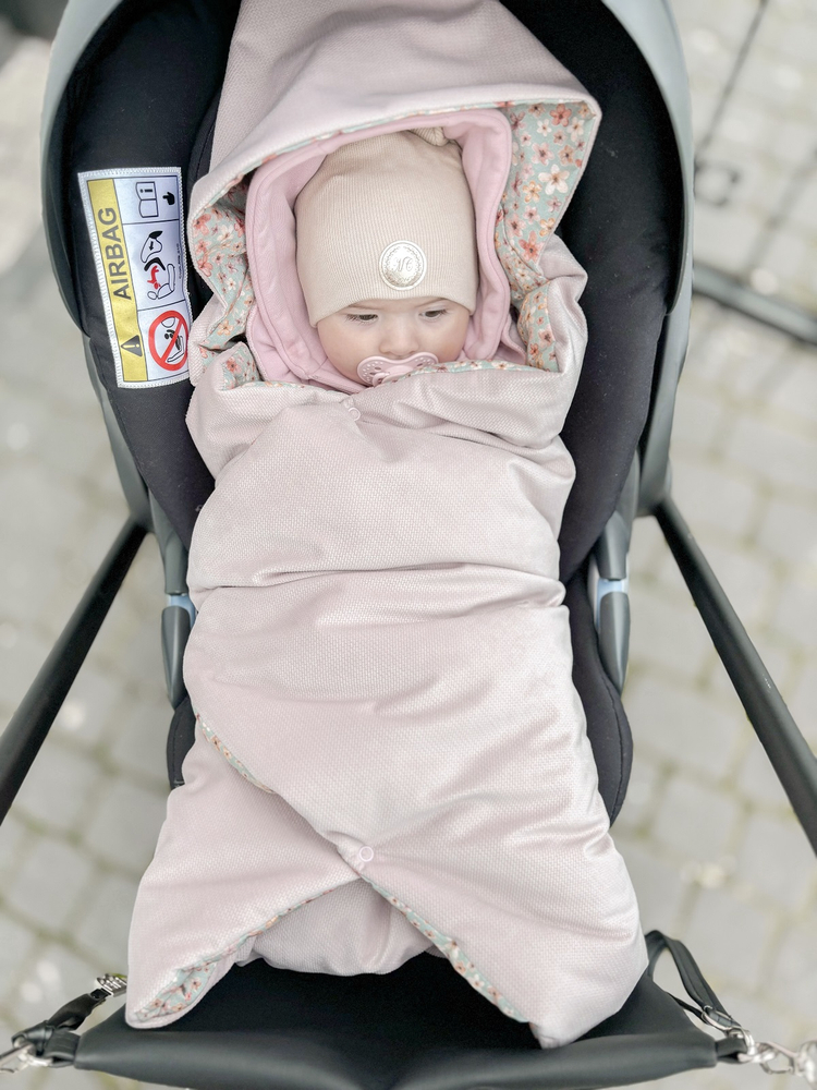 Kocyk z kapturkiem VELVET