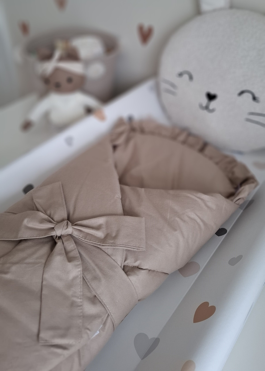 Rożek miękki BAWEŁNIANY z falbanką