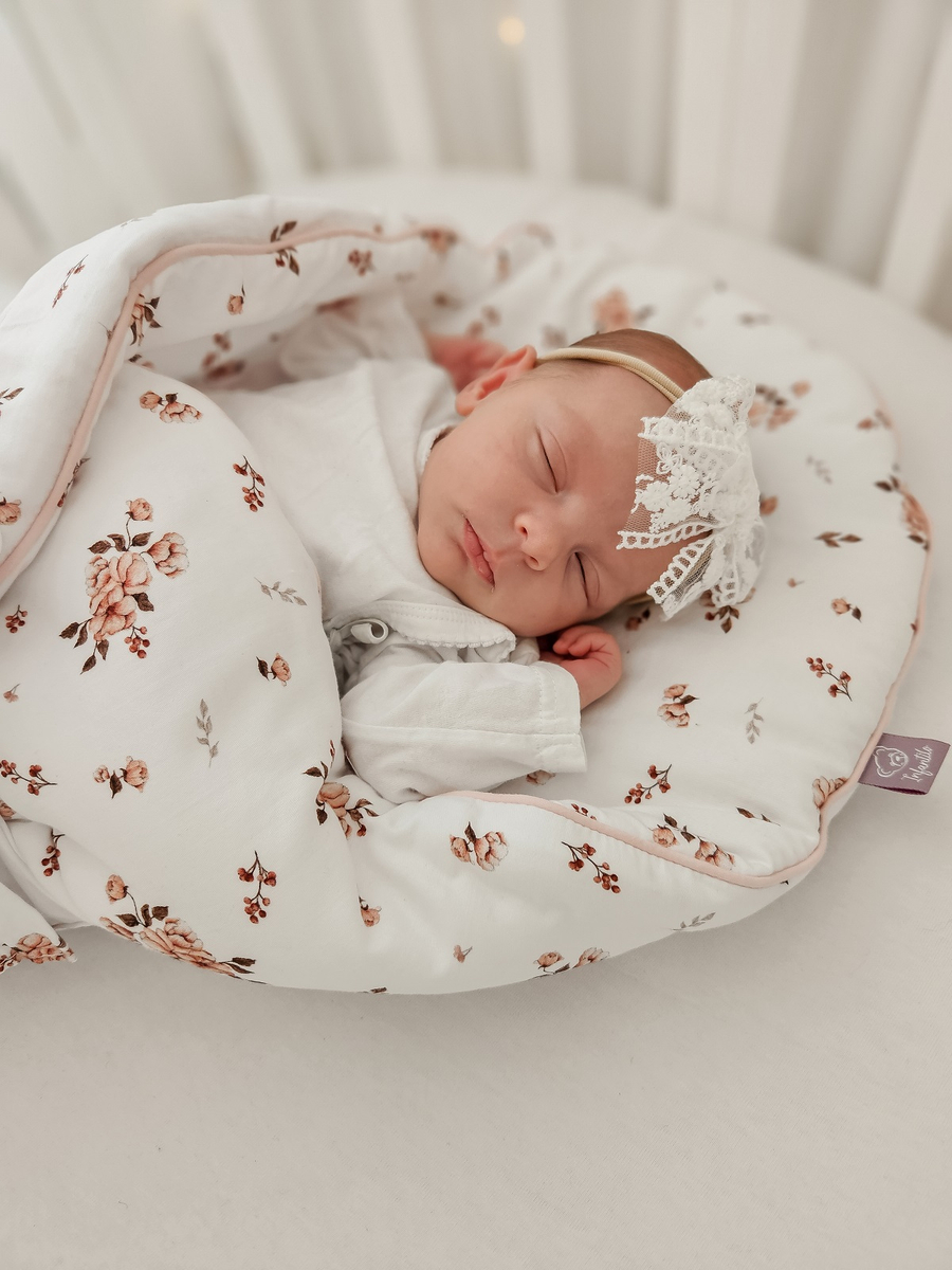 Rożek usztywniany bawełniany PREMIUM z wypustką