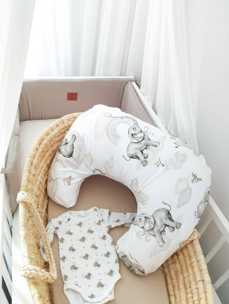 Rogal do karmienia BAWEŁNIANY