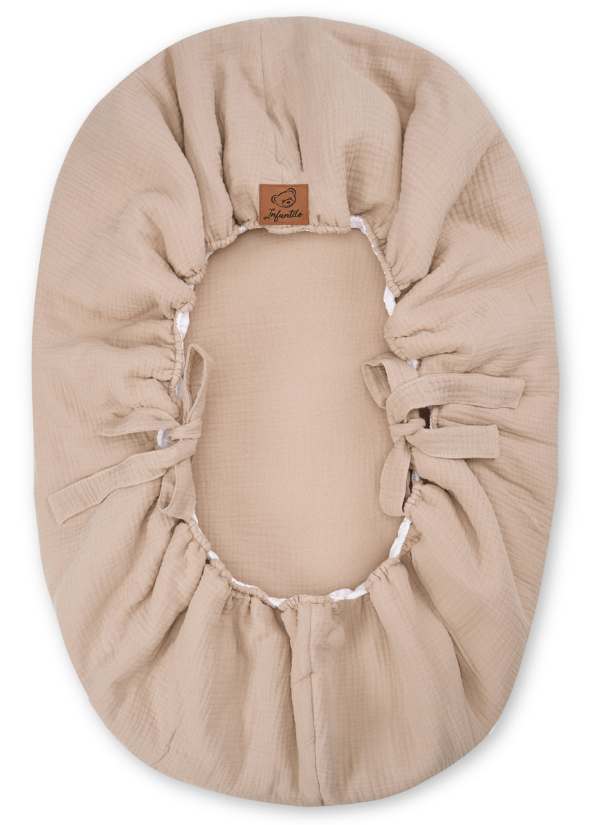 Wkład do gondoli z materacykiem MUŚLINOWY