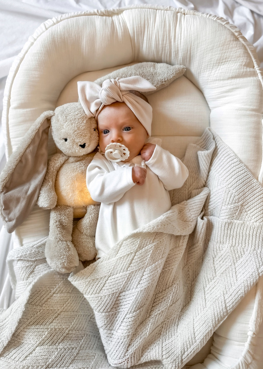 KOKON niemowlęcy MUŚLINOWY 