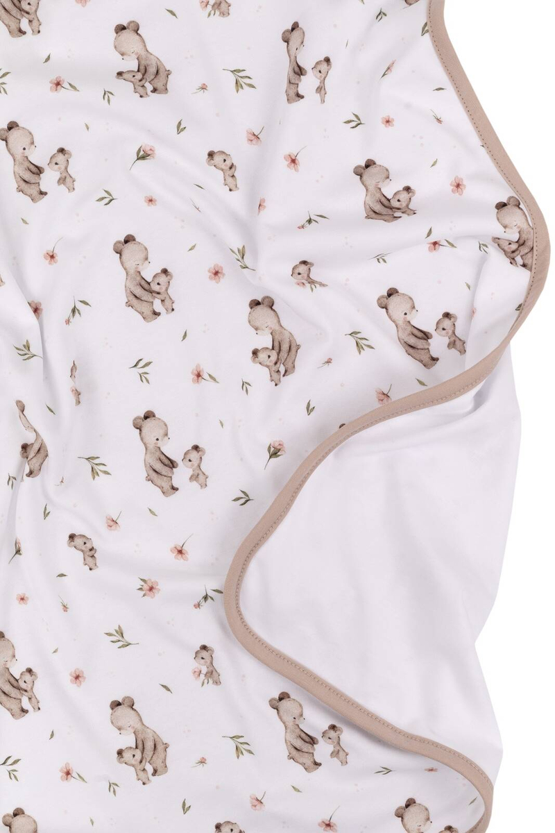 Kocyk letni BAWEŁNIANY 75x100cm