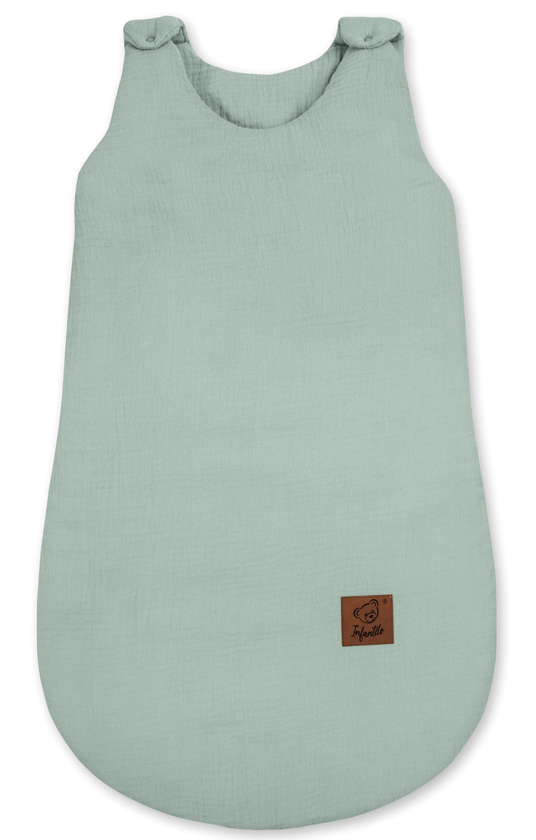 Śpiworek muślinowy do spania ocieplany MAXI SOFT