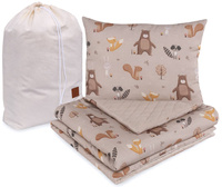 forest friends/beżowy