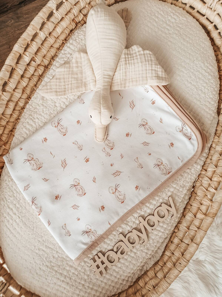 Kocyk letni BAWEŁNIANY 75x100cm