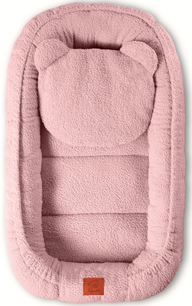 KOKON niemowlęcy BARANEK + poduszka MIŚ