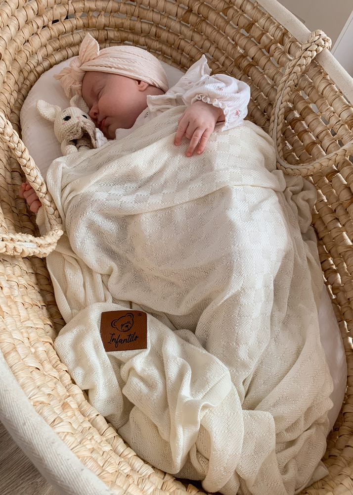 Kocyk bambusowy TINY BAMBOO 100x120cm