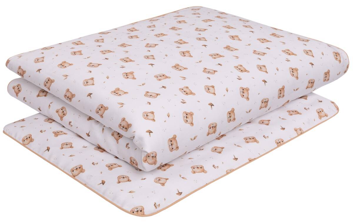 Pościel dziecięca do łóżeczka 100x135cm z wypustką 2elem 