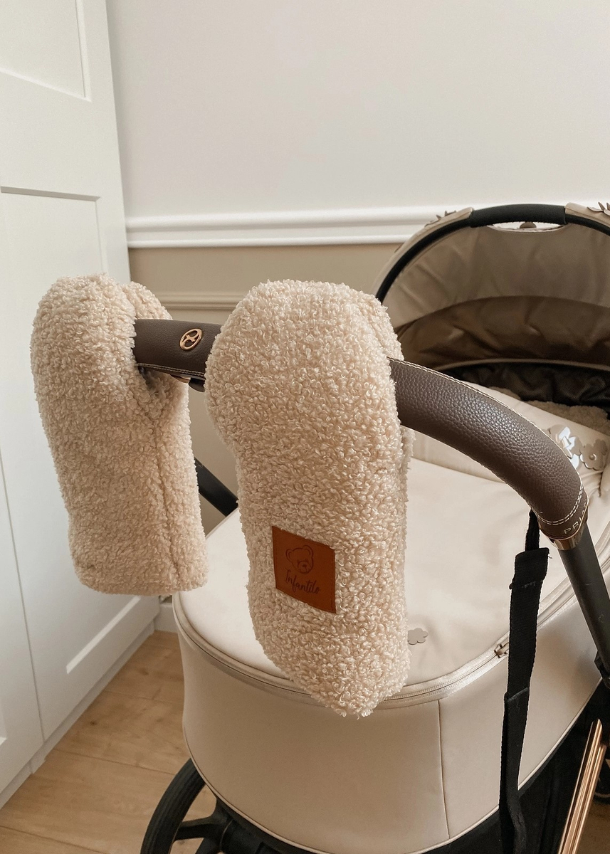 Rękawice do wózka BARANEK boucle