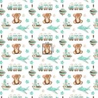 misie z miętowymi samolotami