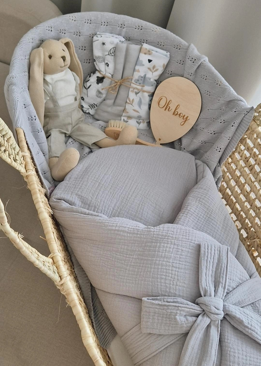 Kocyk bambusowy ażurowy 100% BAMBUS