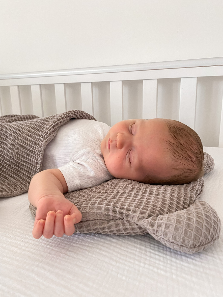 Komplet letni poduszka i otulacz WAFEL