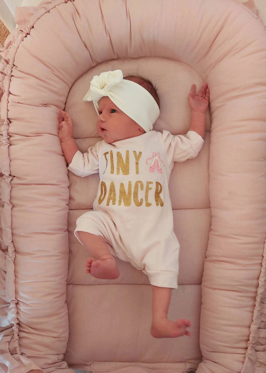 KOKON niemowlęcy BAWEŁNIANY z falbanką