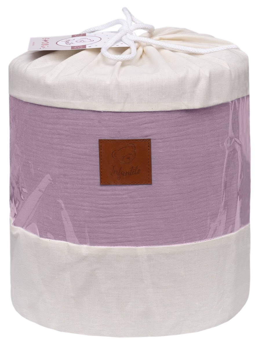 Ochraniacz do łóżeczka MUŚLIN